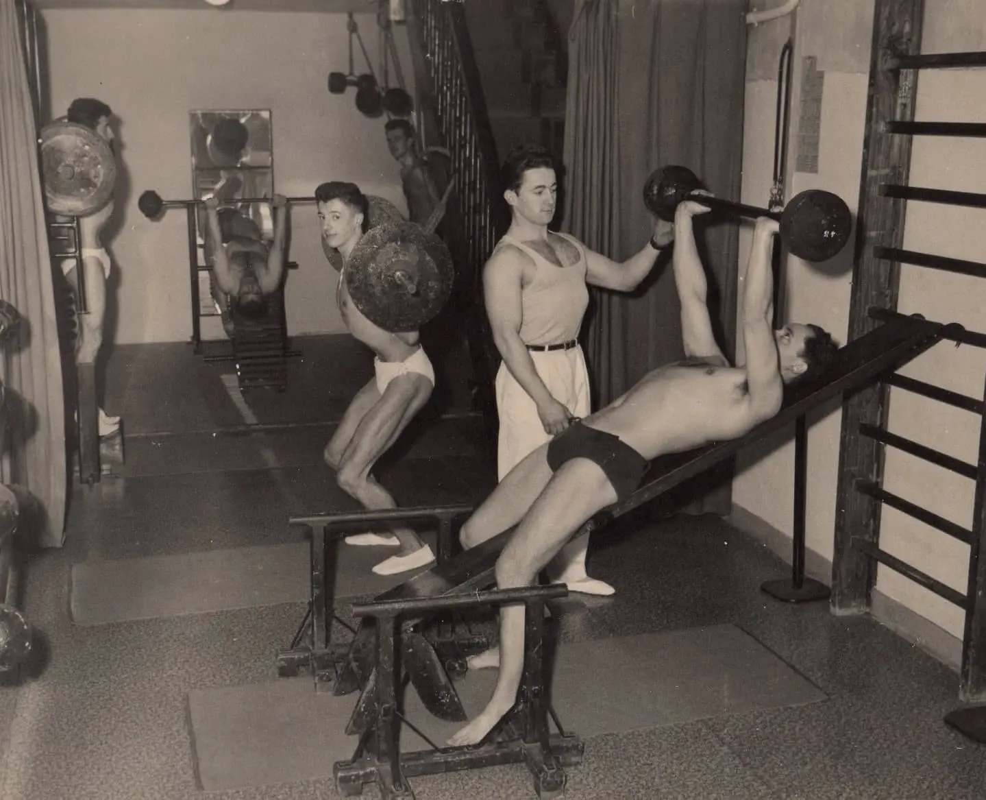 JAQUET FITNESS - Première salle JAQUET en 1949