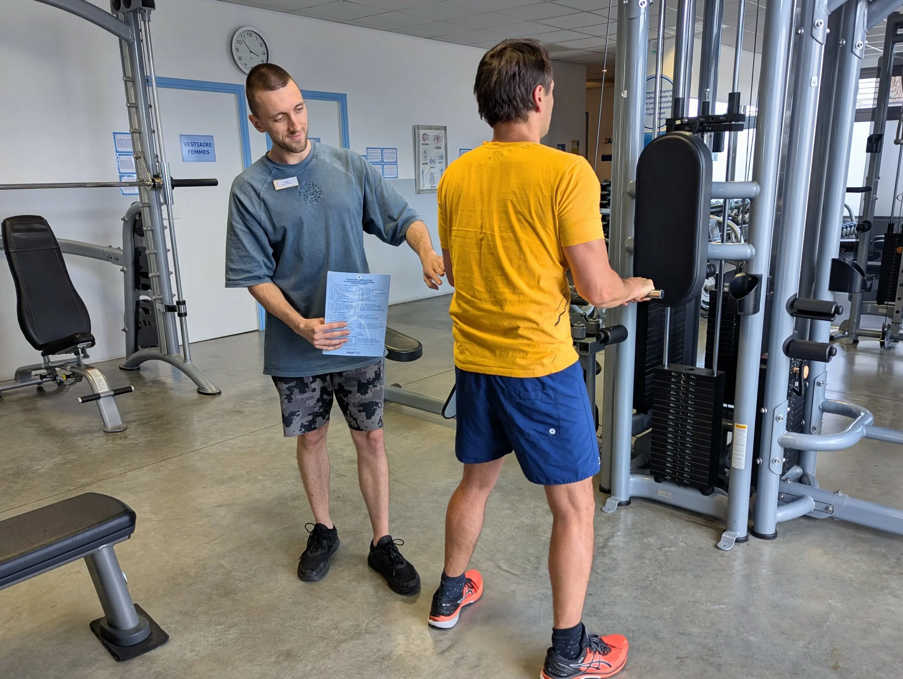 Programme d'entraînement en salle de sport JAQUET FITNESS au Haillan et Eysines Programme d'entraînement en salle de sport JAQUET FITNESS au Haillan et Eysines
