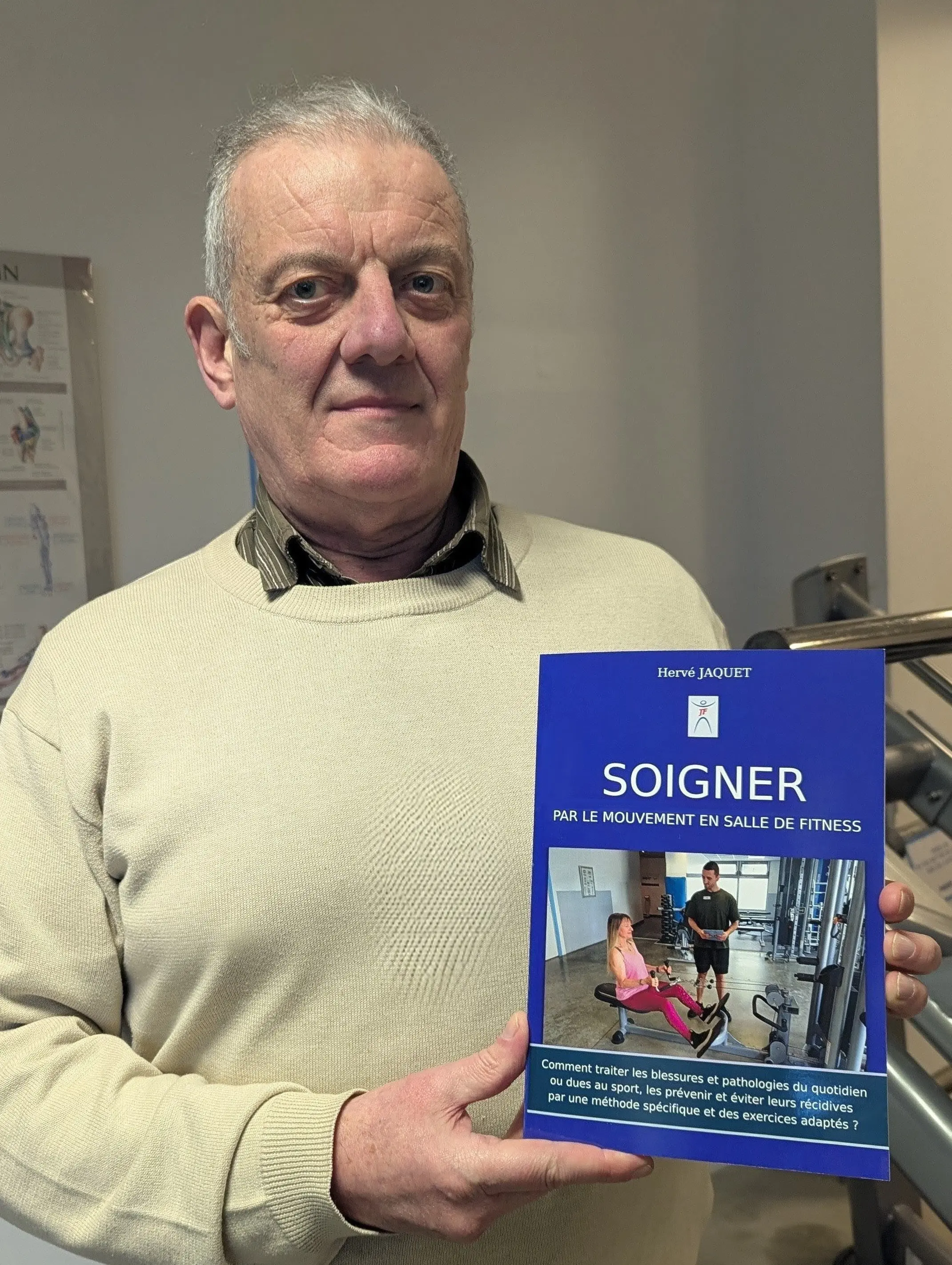 Soigner par le mouvement en salle de fitness du coach sportif Hervé JAQUET